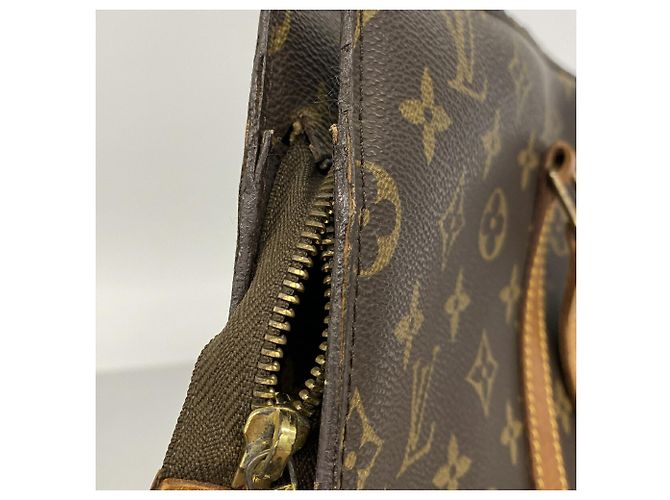 Borsa Tote Louis Vuitton Monogram Babylon Marrone - vista 9