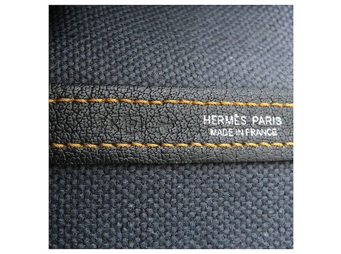 Hermès Borsa Tote Hermes Garden Party PM Blu - vista 14