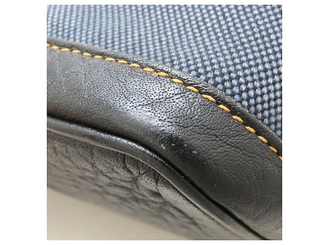 Hermès Borsa Tote Hermes Garden Party PM Blu - vista 20