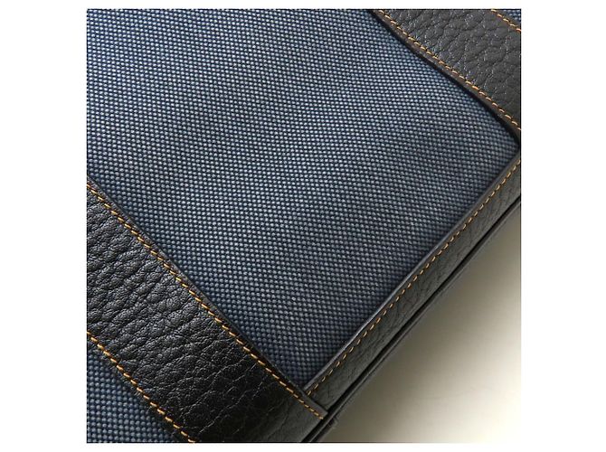 Hermès Borsa Tote Hermes Garden Party PM Blu - vista 25