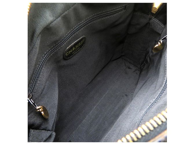 Timeless Borsa a tracolla CHANEL Triple Coco Mark A03675 Nero - vista 6