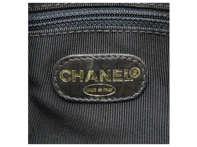 Timeless Borsa a tracolla CHANEL Triple Coco Mark A03675 Nero - vista 8
