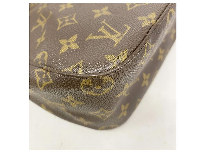 Borsa a tracolla Louis Vuitton Monogram Looping MM Marrone - vista 7