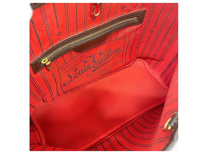 Borsa Tote Louis Vuitton Damier Neverfull PM Damier ebene - vista 4