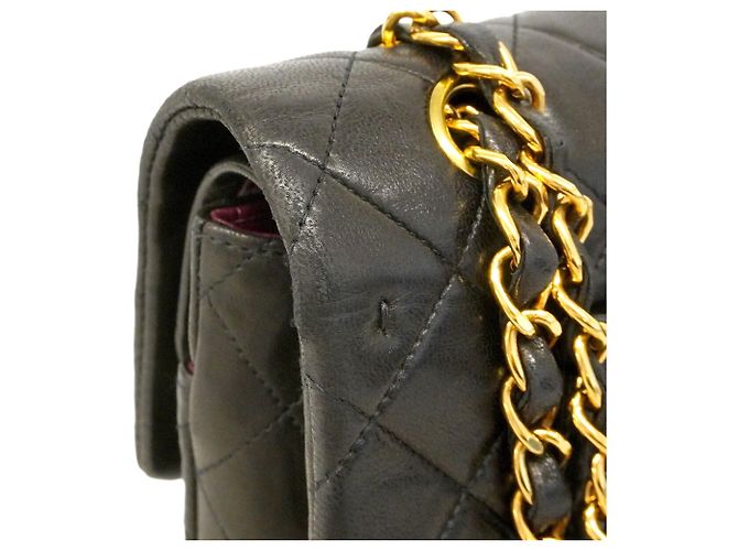 Chanel Matelassé Schultertasche Schwarz - Ansicht 7