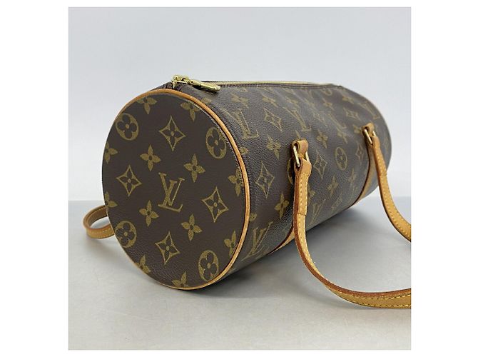Borsa Louis Vuitton Monogram Papillon 26 Marrone - vista 2