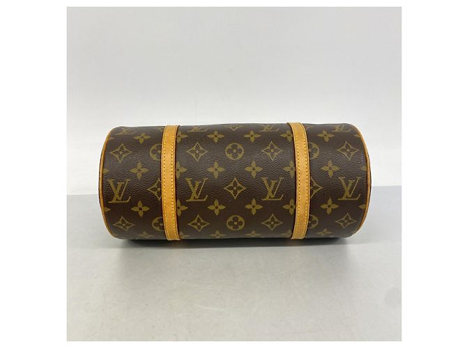Borsa Louis Vuitton Monogram Papillon 26 Marrone - vista 3