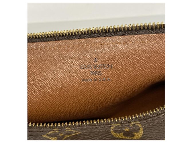 Borsa Louis Vuitton Monogram Papillon 26 Marrone - vista 5