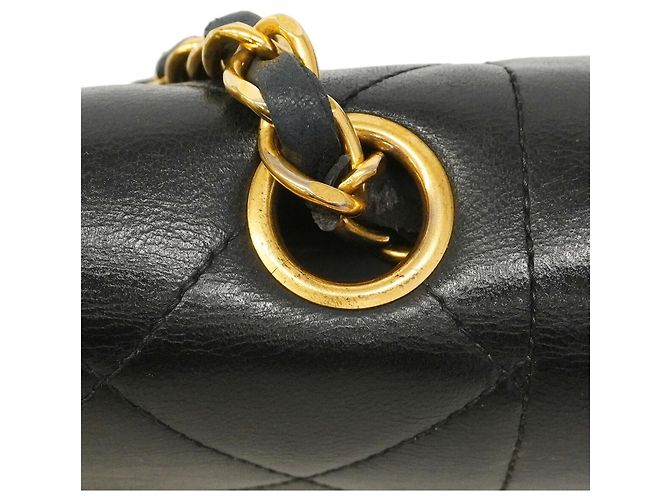 Borsa a tracolla Chanel Diana Chain Nero - vista 14