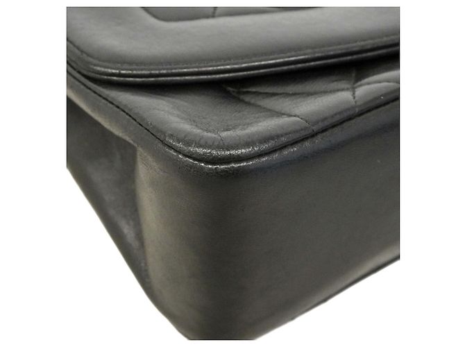 Borsa a tracolla Chanel Diana Chain Nero - vista 7