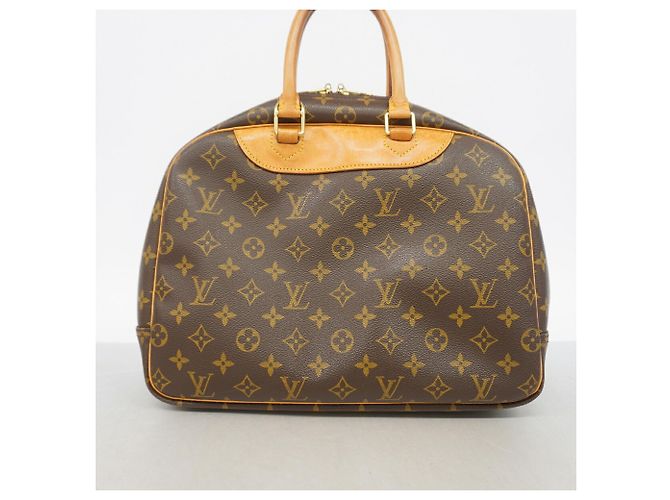 Borsa Louis Vuitton Monogram Deauville Marrone - vista 11