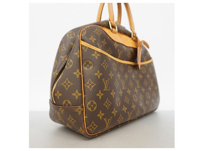 Borsa Louis Vuitton Monogram Deauville Marrone - vista 2