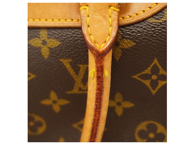 Borsa Louis Vuitton Monogram Deauville Marrone - vista 8
