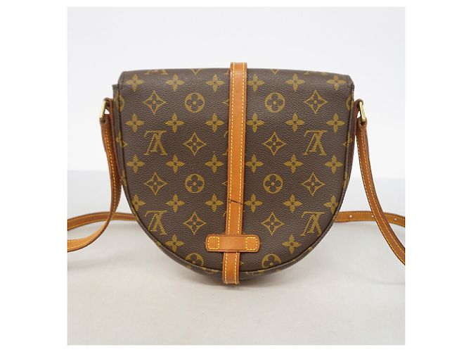 Borsa a tracolla Louis Vuitton Monogram Chantilly MM Marrone - vista 11