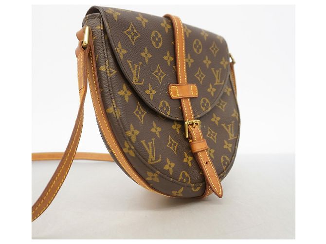 Borsa a tracolla Louis Vuitton Monogram Chantilly MM Marrone - vista 2
