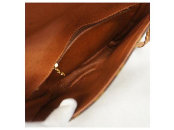 Borsa a tracolla Louis Vuitton Monogram Chantilly MM Marrone - vista 4