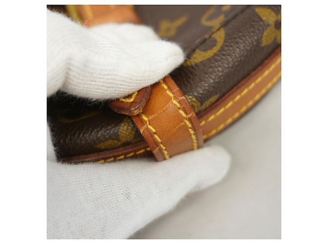 Borsa a tracolla Louis Vuitton Monogram Chantilly MM Marrone - vista 7