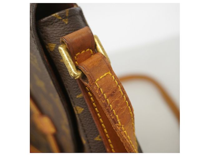 Borsa a tracolla Louis Vuitton Monogram Chantilly MM Marrone - vista 9