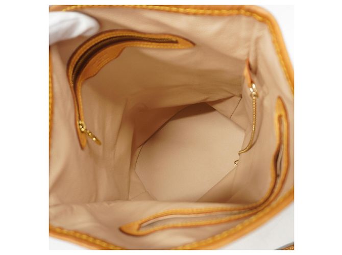 Borsa Tote Louis Vuitton Monogram Bucket GM Marrone - vista 4