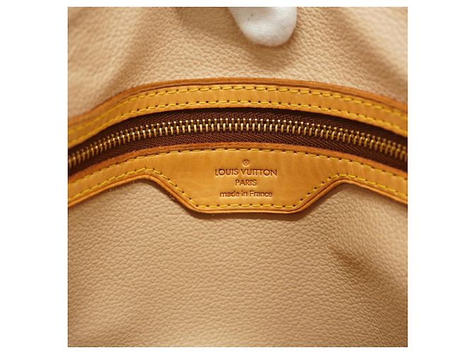 Borsa Tote Louis Vuitton Monogram Bucket GM Marrone - vista 5