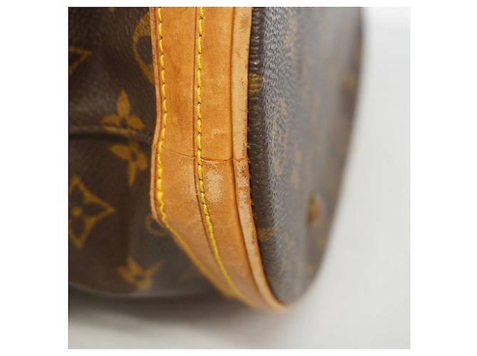 Borsa Tote Louis Vuitton Monogram Bucket GM Marrone - vista 6