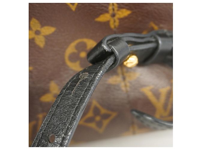 Zaino Louis Vuitton Monogram Palm Springs MM Marrone - vista 6