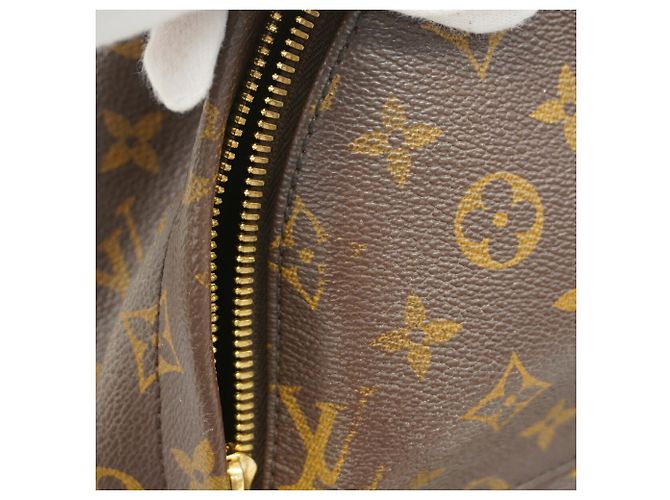 Zaino Louis Vuitton Monogram Palm Springs MM Marrone - vista 9