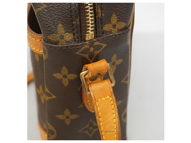 Borsa a tracolla Louis Vuitton Monogram Trocadero 30 Marrone - vista 9