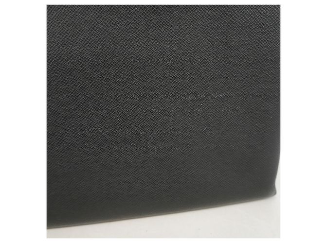 Louis Vuitton Taiga Pochette Apollo Clutch Bag Nero - vista 9