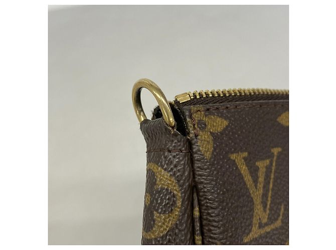 Louis Vuitton Monogram Pochette Accessoires Tasche Braun - Ansicht 6