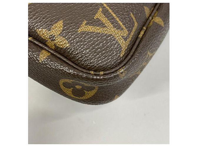 Louis Vuitton Monogram Pochette Accessoires Tasche Braun - Ansicht 9