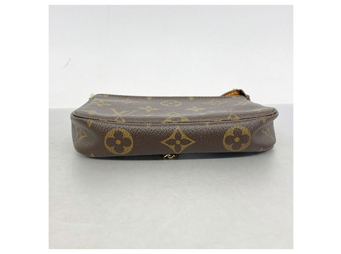 Louis Vuitton Monogram Mini Pochette Accessoires Marrone - vista 3