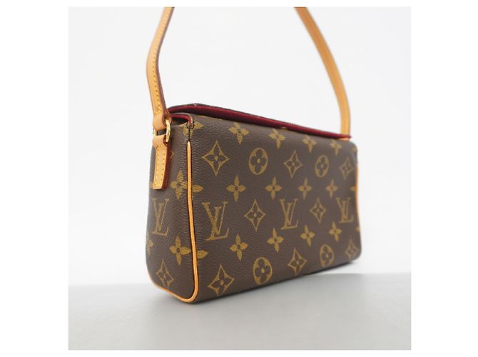 Borsa Louis Vuitton Monogram Recital Marrone - vista 2