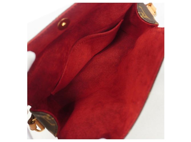 Borsa Louis Vuitton Monogram Recital Marrone - vista 4