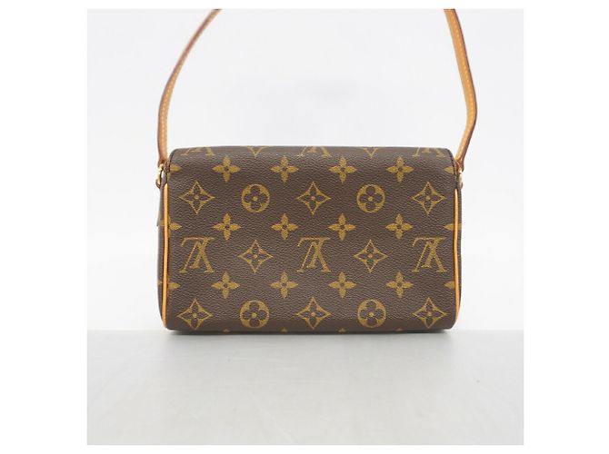 Borsa Louis Vuitton Monogram Recital Marrone - vista 9