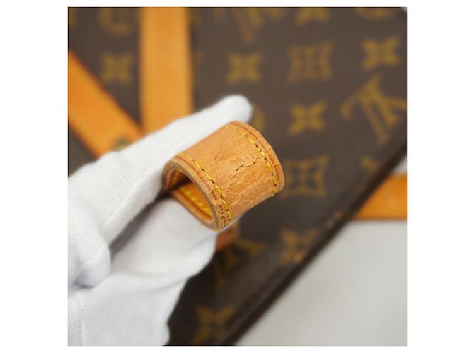 Borsa a tracolla Louis Vuitton Monogram Babylon Marrone - vista 8