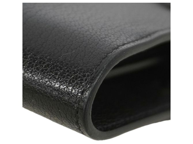 Hermès Hermes Kelly To Go Chevre Siam Kira Black Shoulder Wallet Nero - vista 6