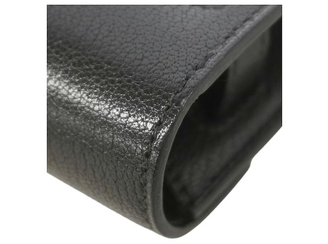 Hermès Hermes Kelly To Go Chevre Siam Kira Black Shoulder Wallet Nero - vista 7