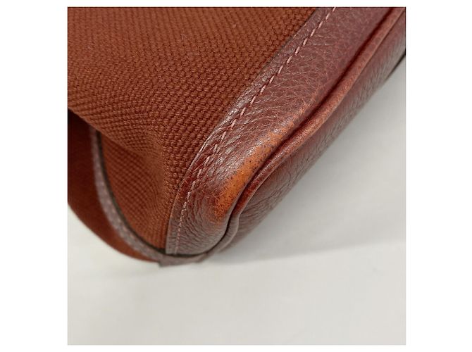Hermès Borsa Tote Hermes Petite Ceinture Rosso - vista 6
