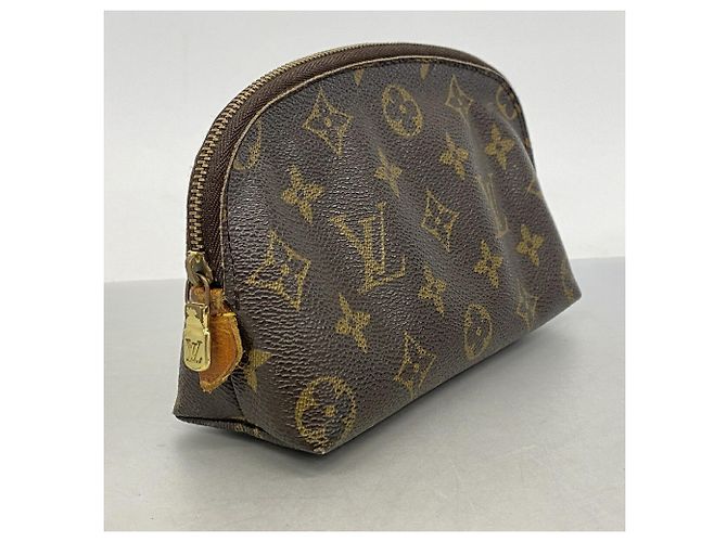 Pochette Louis Vuitton Monogram Pochette Tic PM Marrone - vista 2