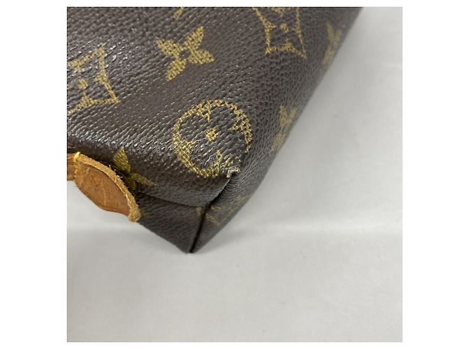 Pochette Louis Vuitton Monogram Pochette Tic PM Marrone - vista 6