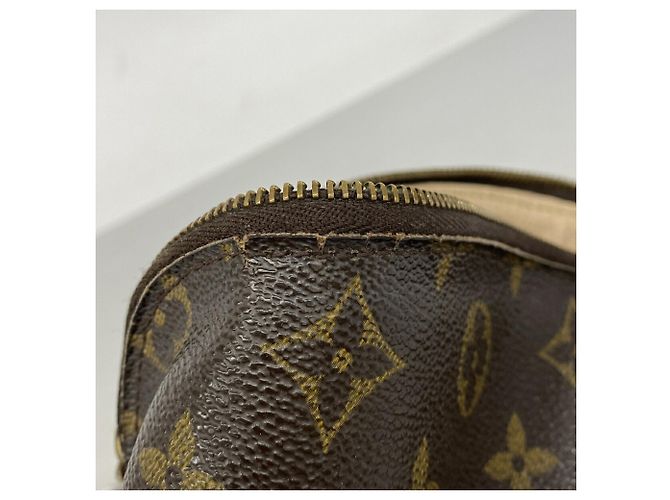 Pochette Louis Vuitton Monogram Pochette Tic PM Marrone - vista 7