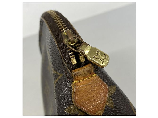 Pochette Louis Vuitton Monogram Pochette Tic PM Marrone - vista 8
