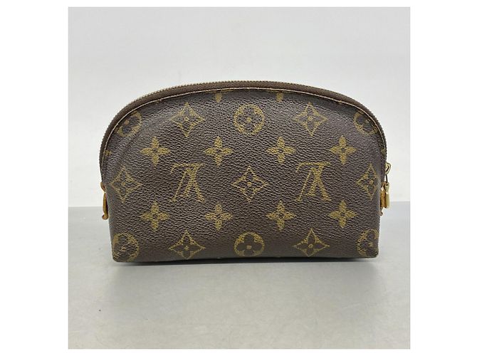 Pochette Louis Vuitton Monogram Pochette Tic PM Marrone - vista 9