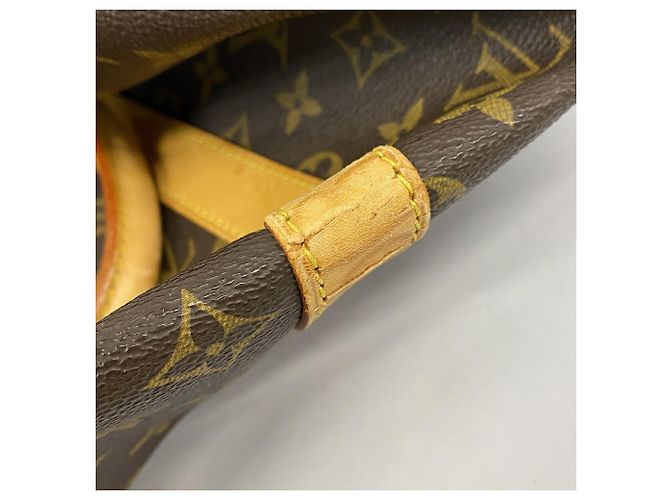 Louis Vuitton Boston Monogram Keepall Bandoulière 50 Marrone - vista 9