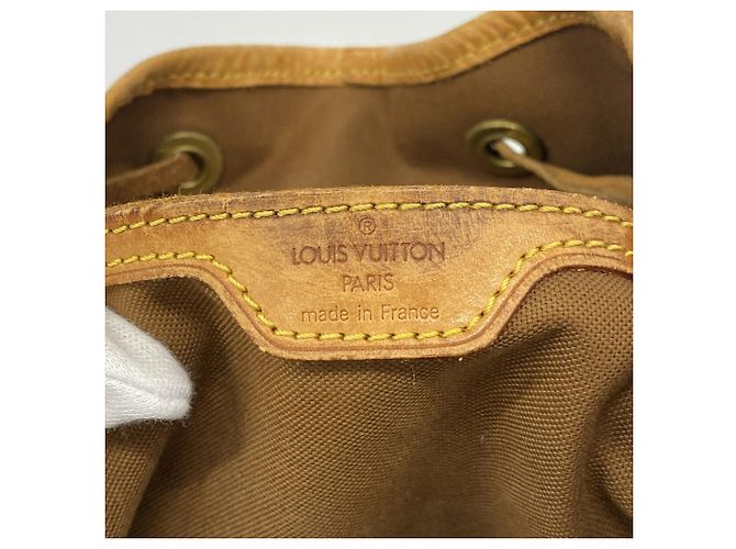 Zaino Louis Vuitton Monogram Montsouris GM Marrone - vista 5