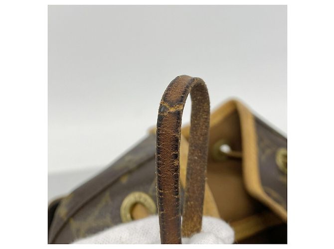 Zaino Louis Vuitton Monogram Montsouris GM Marrone - vista 8