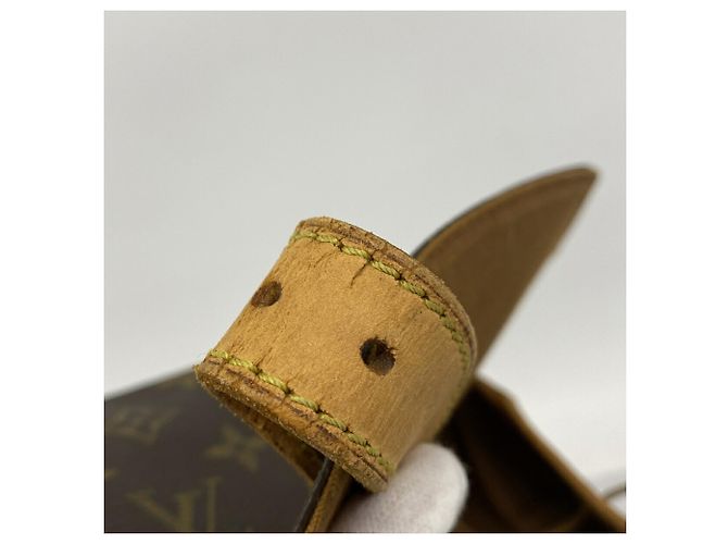 Zaino Louis Vuitton Monogram Montsouris GM Marrone - vista 9