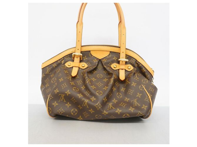 Borsa Louis Vuitton Monogram Tivoli GM Marrone - vista 10