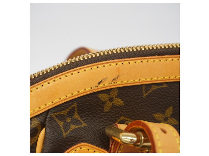 Borsa Louis Vuitton Monogram Tivoli GM Marrone - vista 7